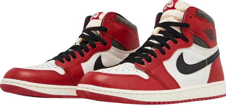 Side View of Jordan 1 High Chicago Lost & Found